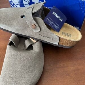 Birkenstock Suede Bostons
